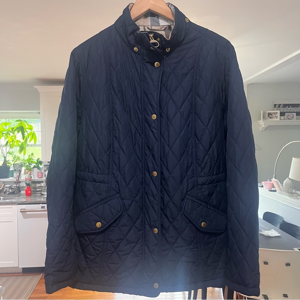 Barbour - Millfire Plus Size Quilted Jacket 1X no Hood
